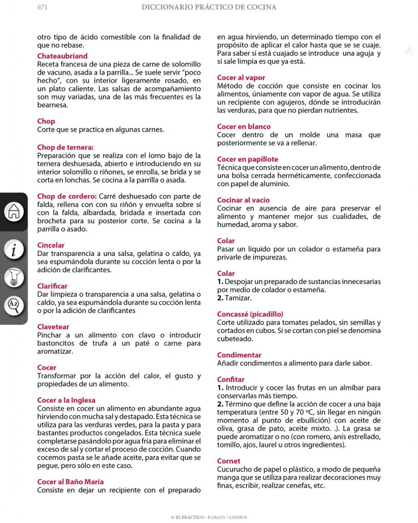 El PRACTICO 1.0 - Edición Digital eBook - Apéndices - Diccionario