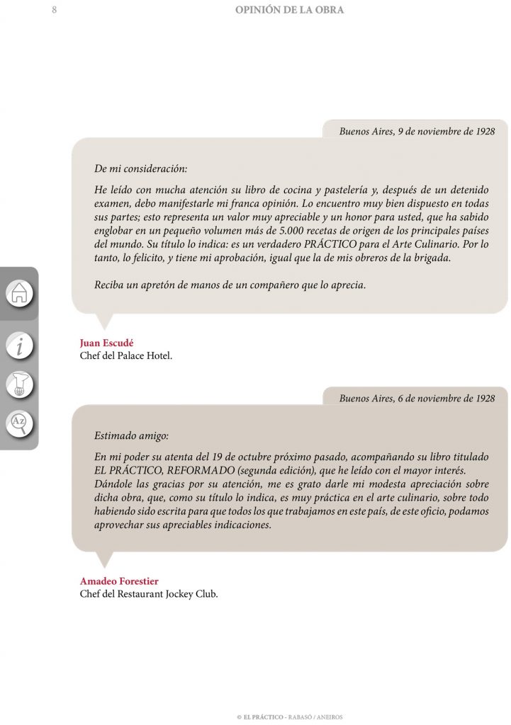 Opiniones libro de cocina "El Práctico" RYEDA - Ramon Rabaso / Fernando Aneiros