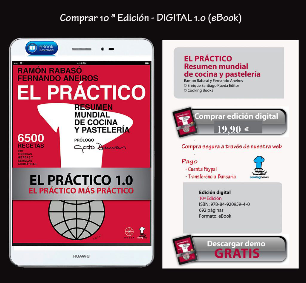 libro El Práctico, 6500 recetas - Edición digital