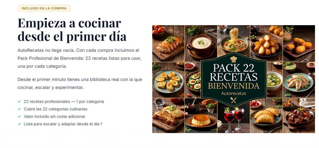 APK Android AUTO-RECETAS - EL PRACTICO. Empieza a cocinar desde el primer día