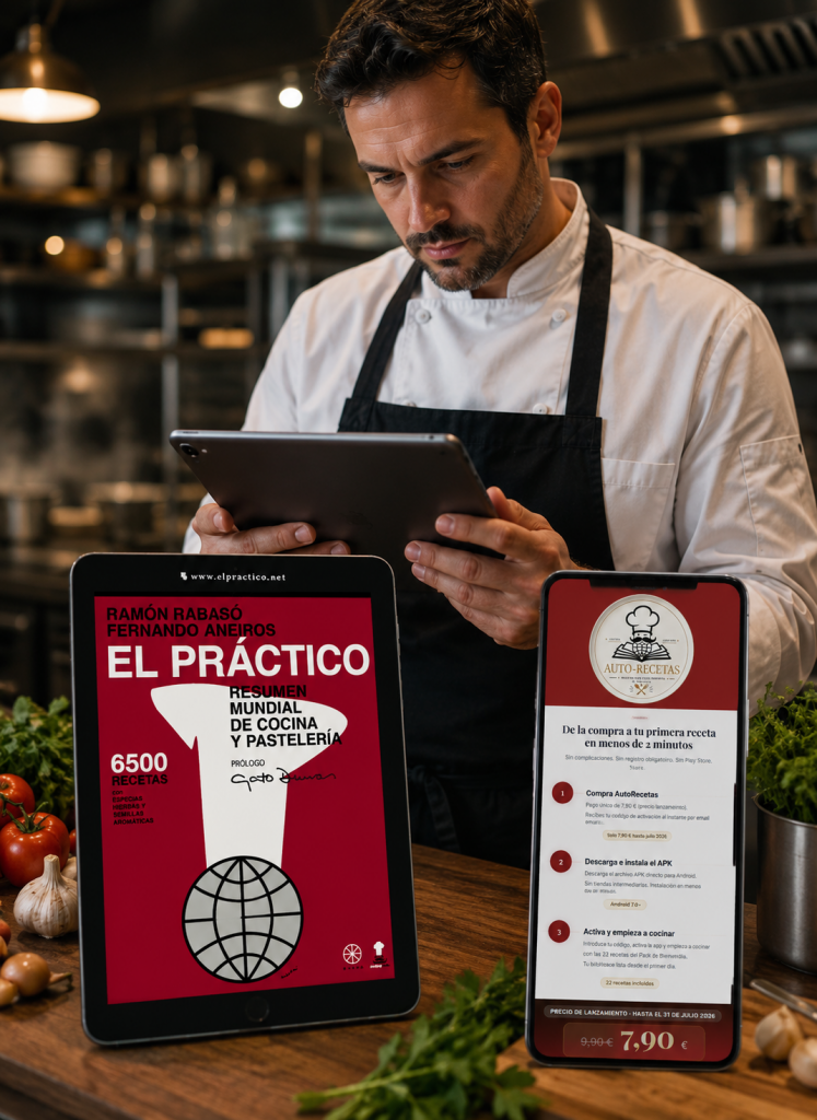 AutoRecetas y EL PRÁCTICO 6500 Recetas: tradición y futuro en una misma cocina