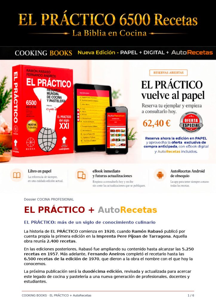 DESCARGAR PDF Dossier Profesional EL PRÁCTICO + AutoRecetas