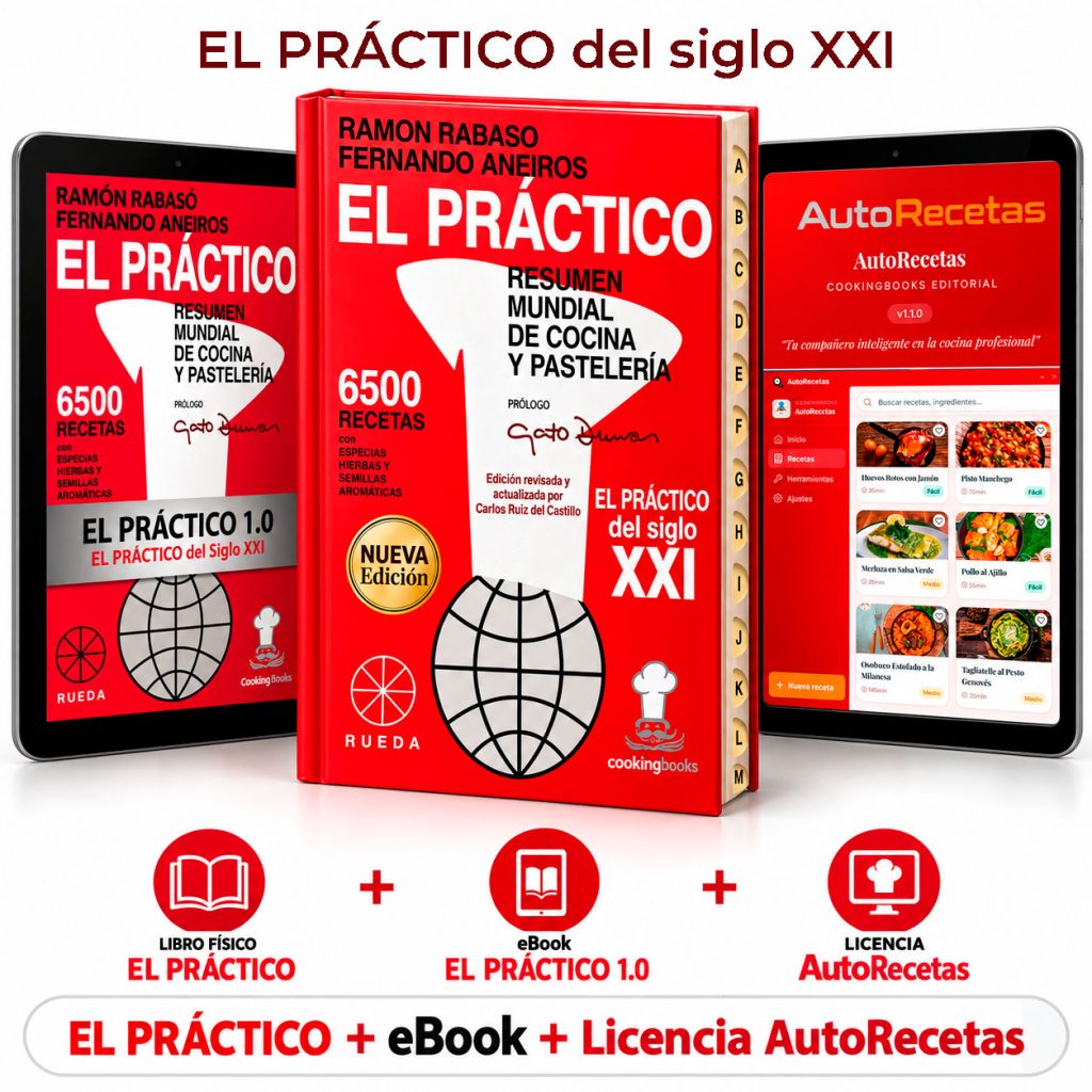 Reserva y COMPRA de Nueva Edición actualizada El Practico 6500 recetas RUEDA & Cooking Books